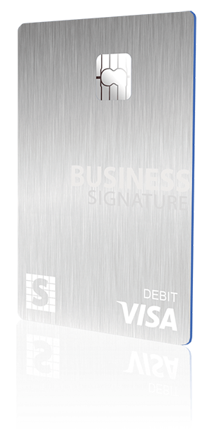 business debit card image